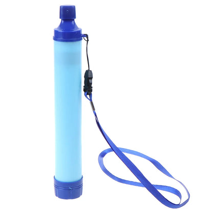 Portable Outdoor Emergency Direct Drinking Water Filtering Tool Disinfection Individual Water Purifier Filter Straw