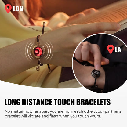 Totwoo Long Distance touch Light up bracelets